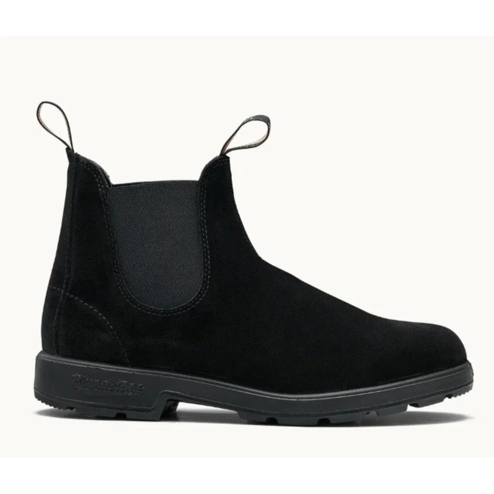 Blundstone #2405 Womens Black Suede Chelsea Boots Water Resistant Ankle Boot